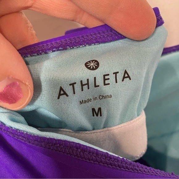 Athleta tankini top purple size medium - Picture 7 of 7